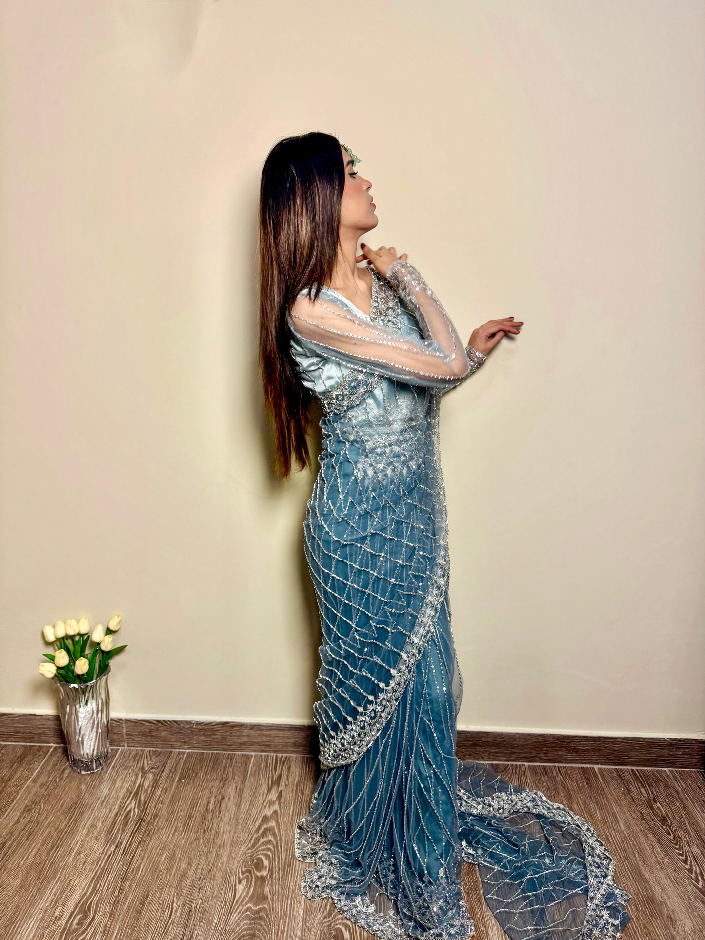 Jasmine Saree